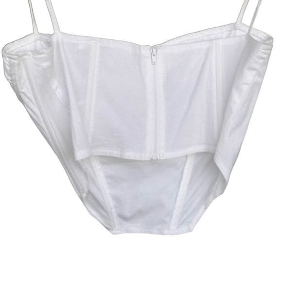 🍋☘️ SALTY Corset Spaghetti Strap Tank Top - Picture 3 of 8